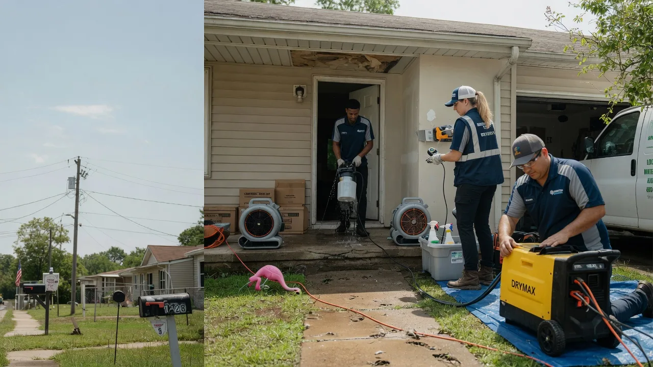 Storm Damage Water Removal in Notrees, TX near me